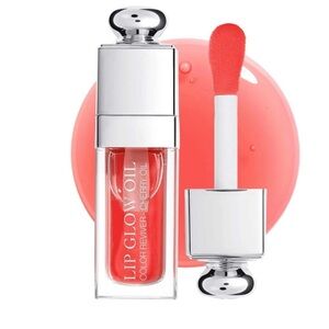 Dior Lip Glow Oil Hydrating High-Shine Gloss
Shade Poppy Coral #061 NWOB